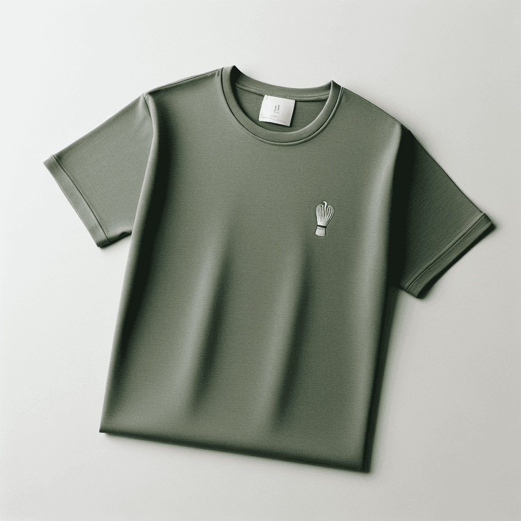 T-Shirt NŪCHA — Vert Matcha — vue 1