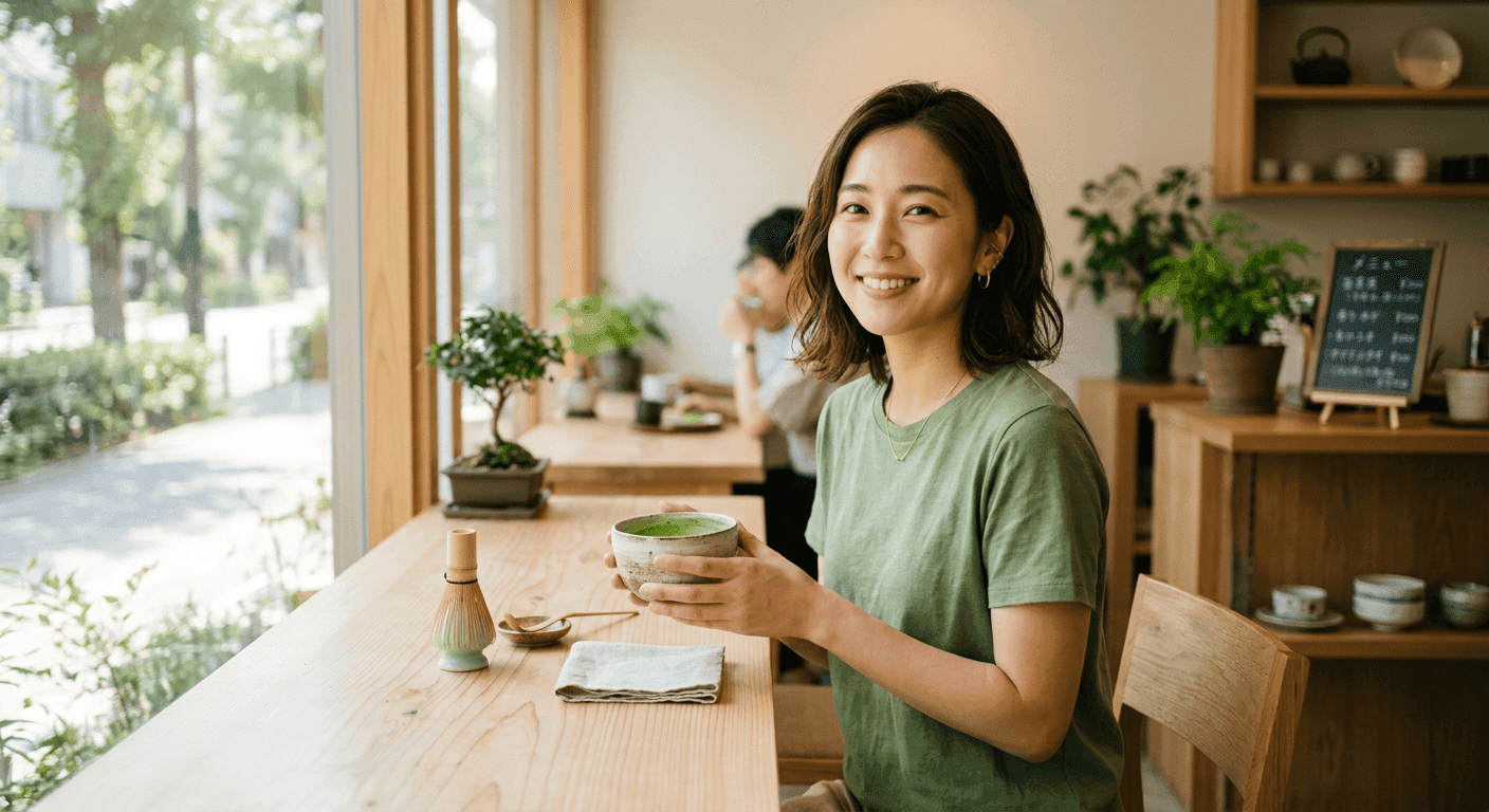 T-Shirt NŪCHA — Vert Matcha — miniature 2